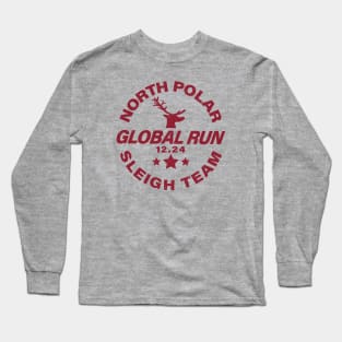 North Polar Sleigh Team Long Sleeve T-Shirt